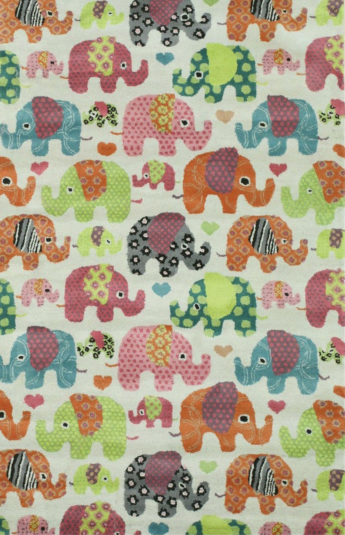 Elephant Parade Hand-Tufted Wool Rug