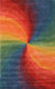 Rainbow Prismatic Swirl Hand-Tufted Wool Rug