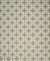 Grey Transitional Geometric Links Dhurrie Rug