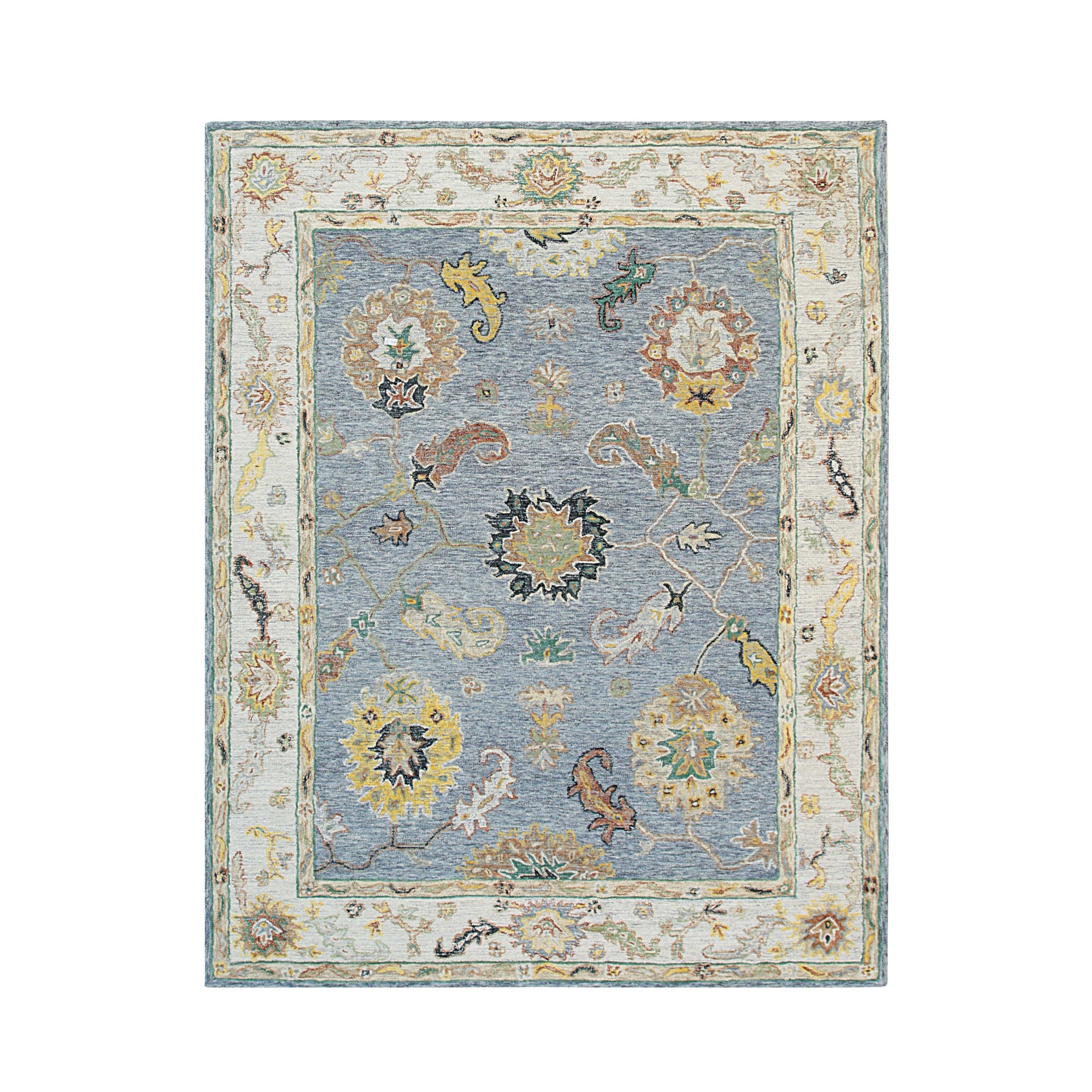 Oushak Elegance Hand-Tufted Wool Rug